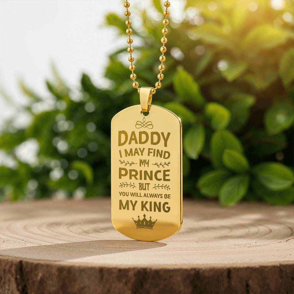 Dog Tag Necklace - Engraved