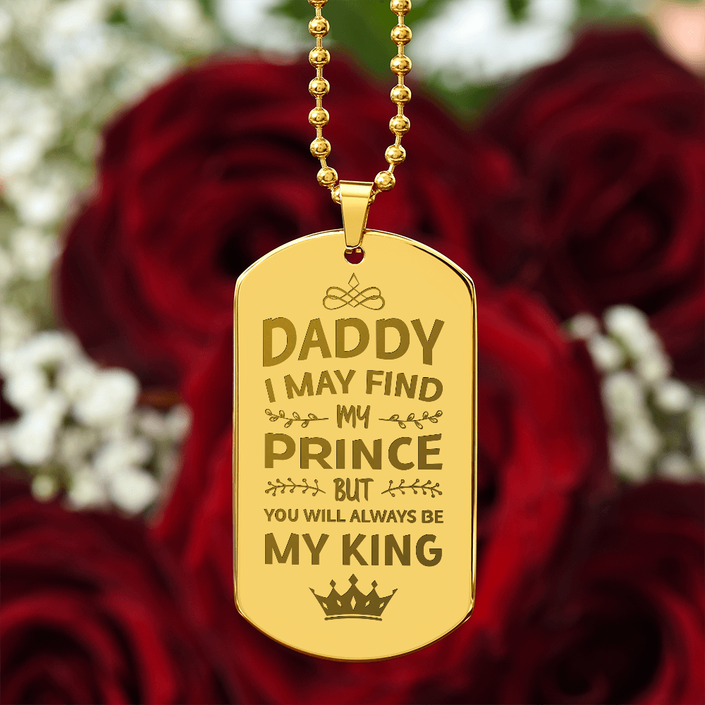 Dog Tag Necklace - Engraved