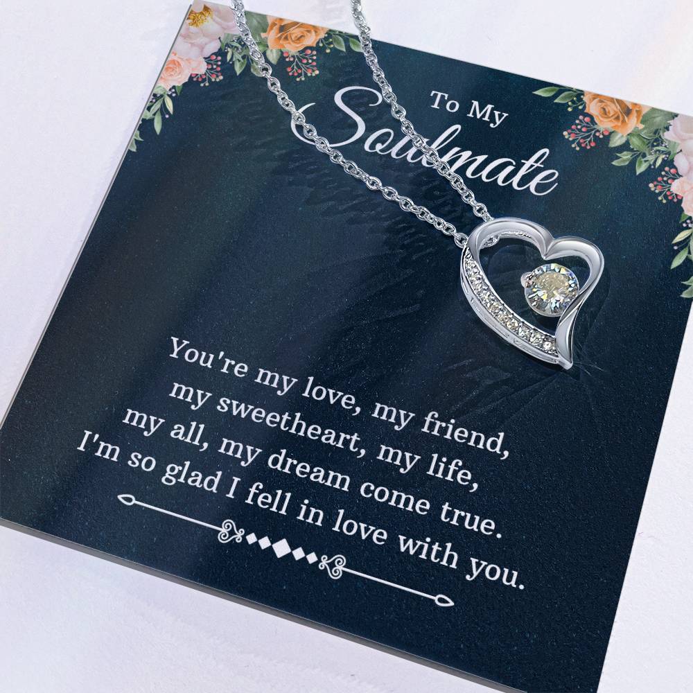 Soulmate Dream Come True Forever Love Necklace