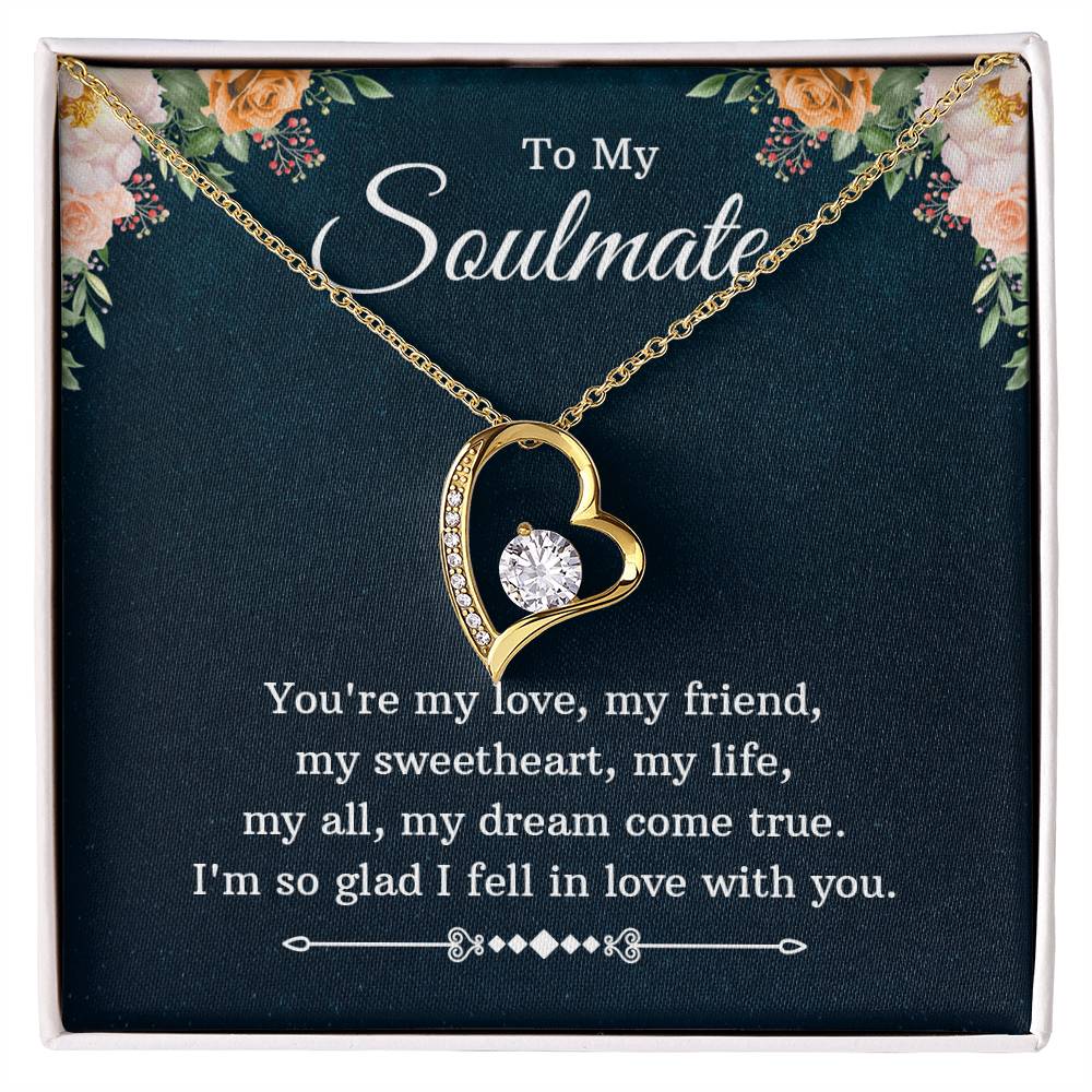 Soulmate Dream Come True Forever Love Necklace