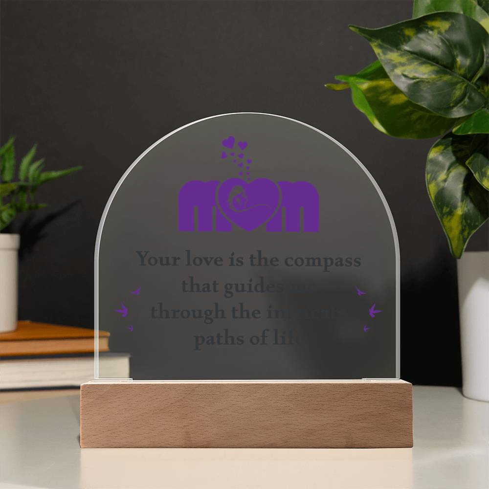 Acrylic Dome Plaque Keepsake Gift