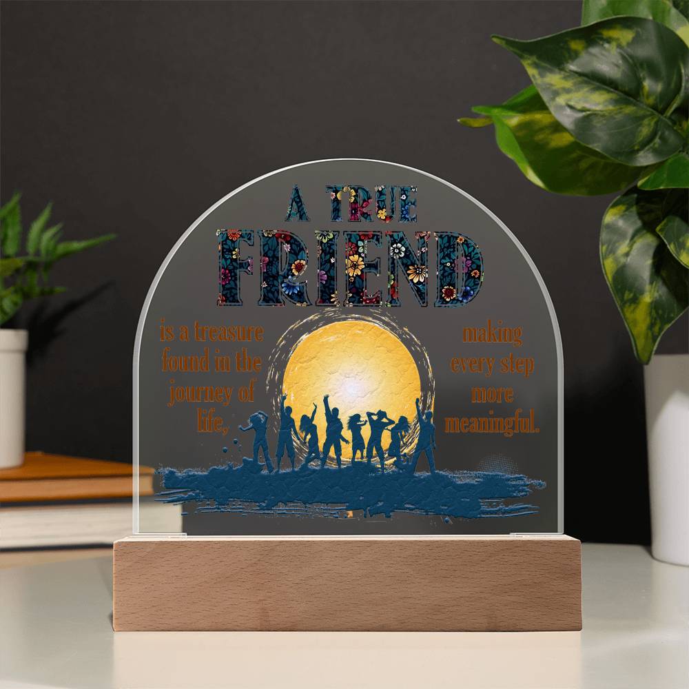 Acrylic Dome Plaque Keepsake Gift