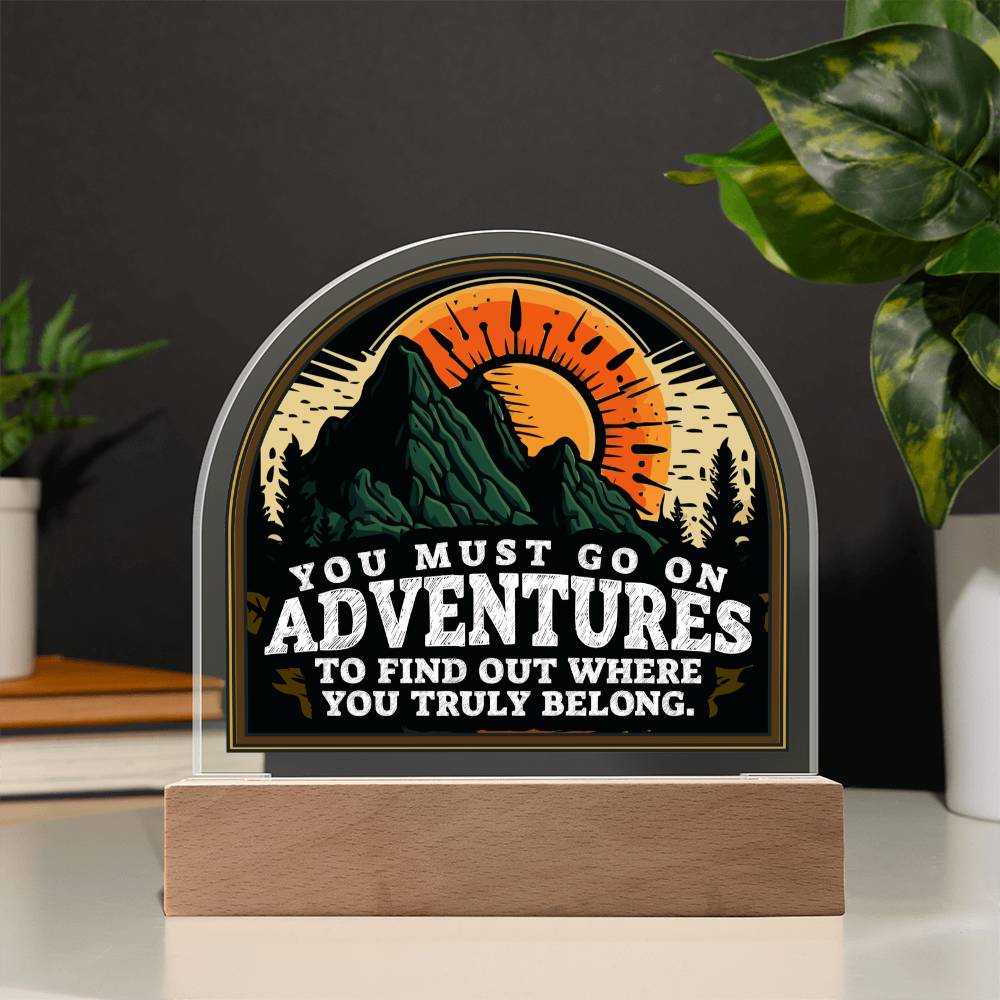 Acrylic Dome Plaque Keepsake Gift