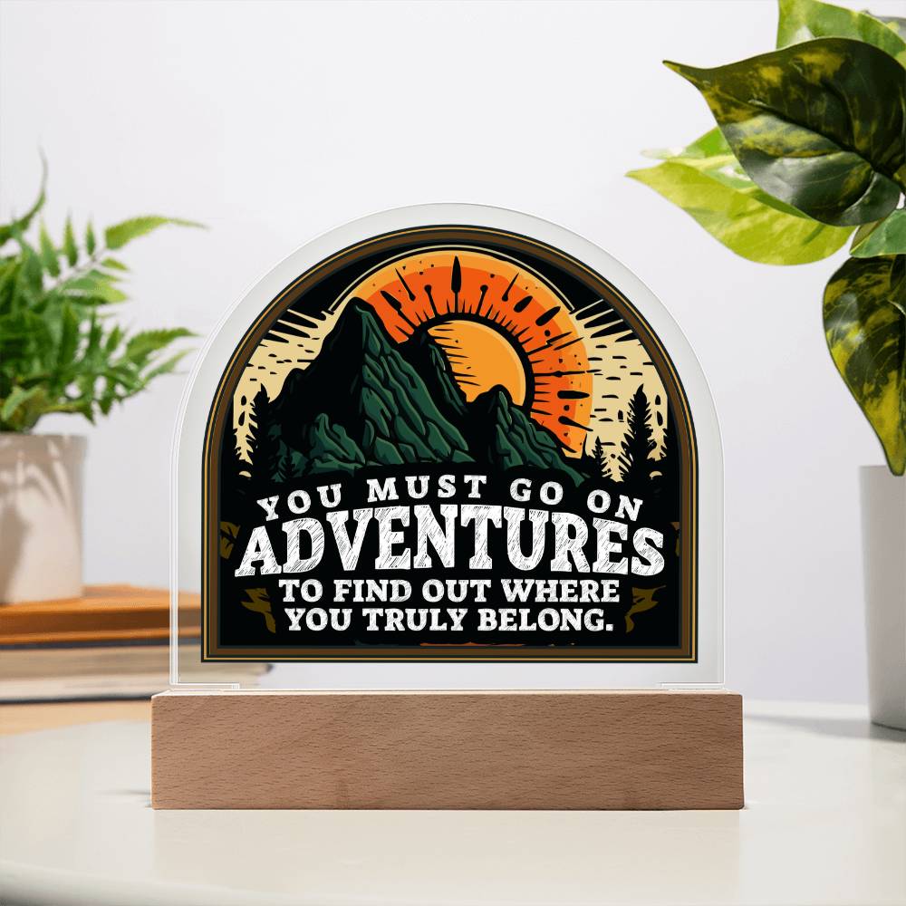 Acrylic Dome Plaque Keepsake Gift