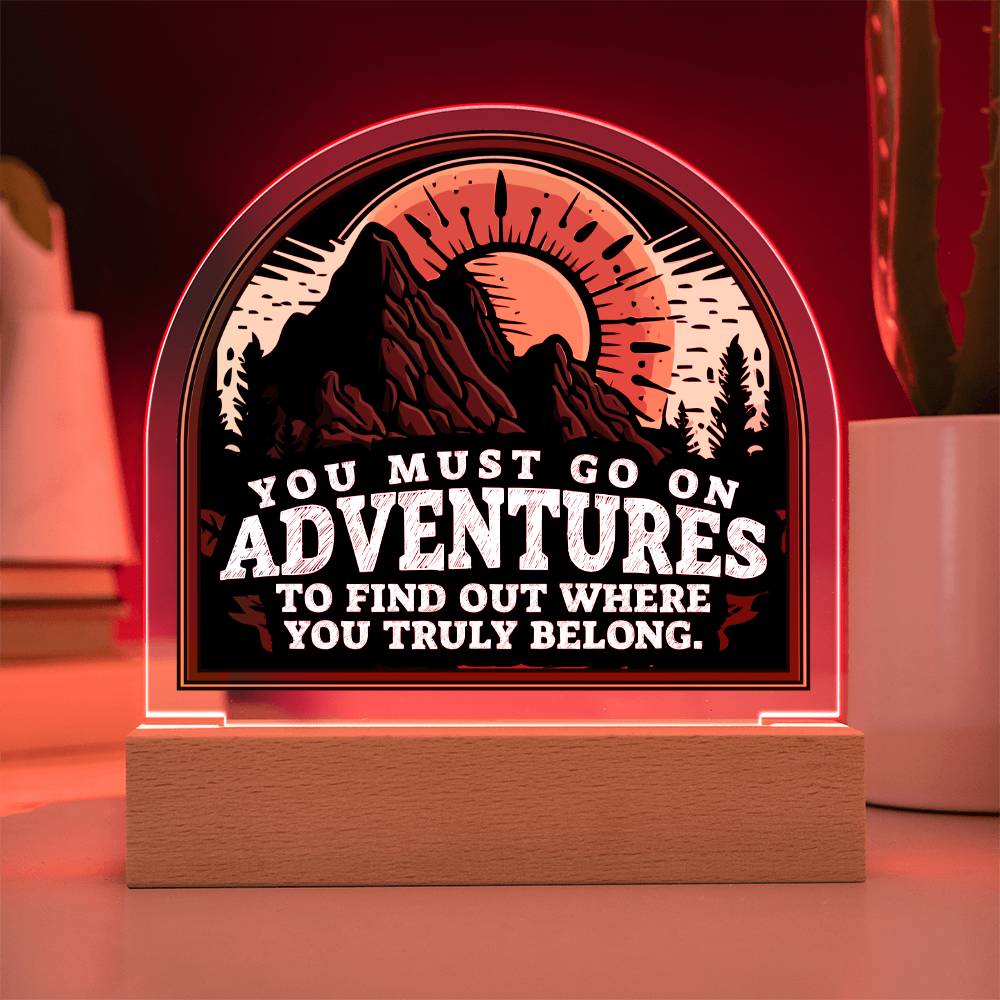Acrylic Dome Plaque Keepsake Gift