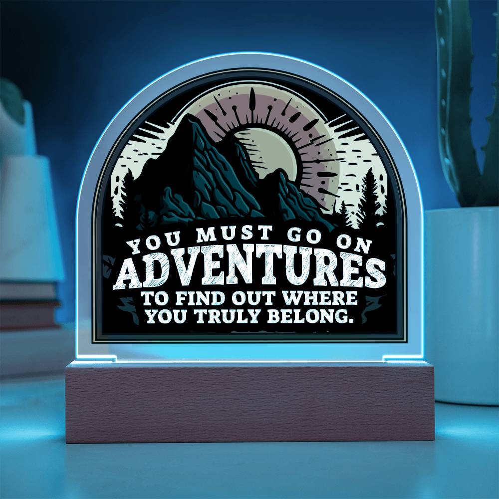 Acrylic Dome Plaque Keepsake Gift