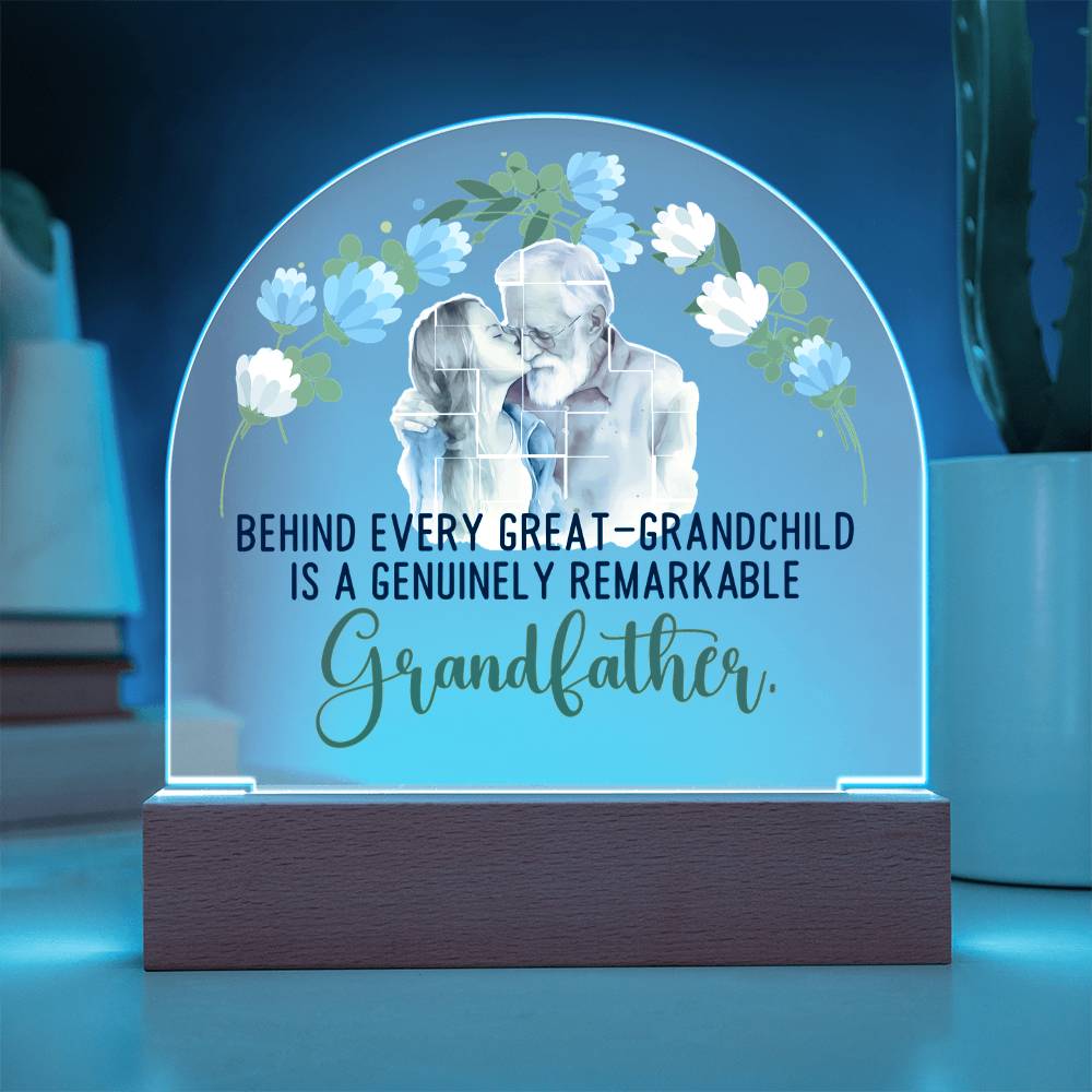 Acrylic Dome Plaque Keepsake Gift