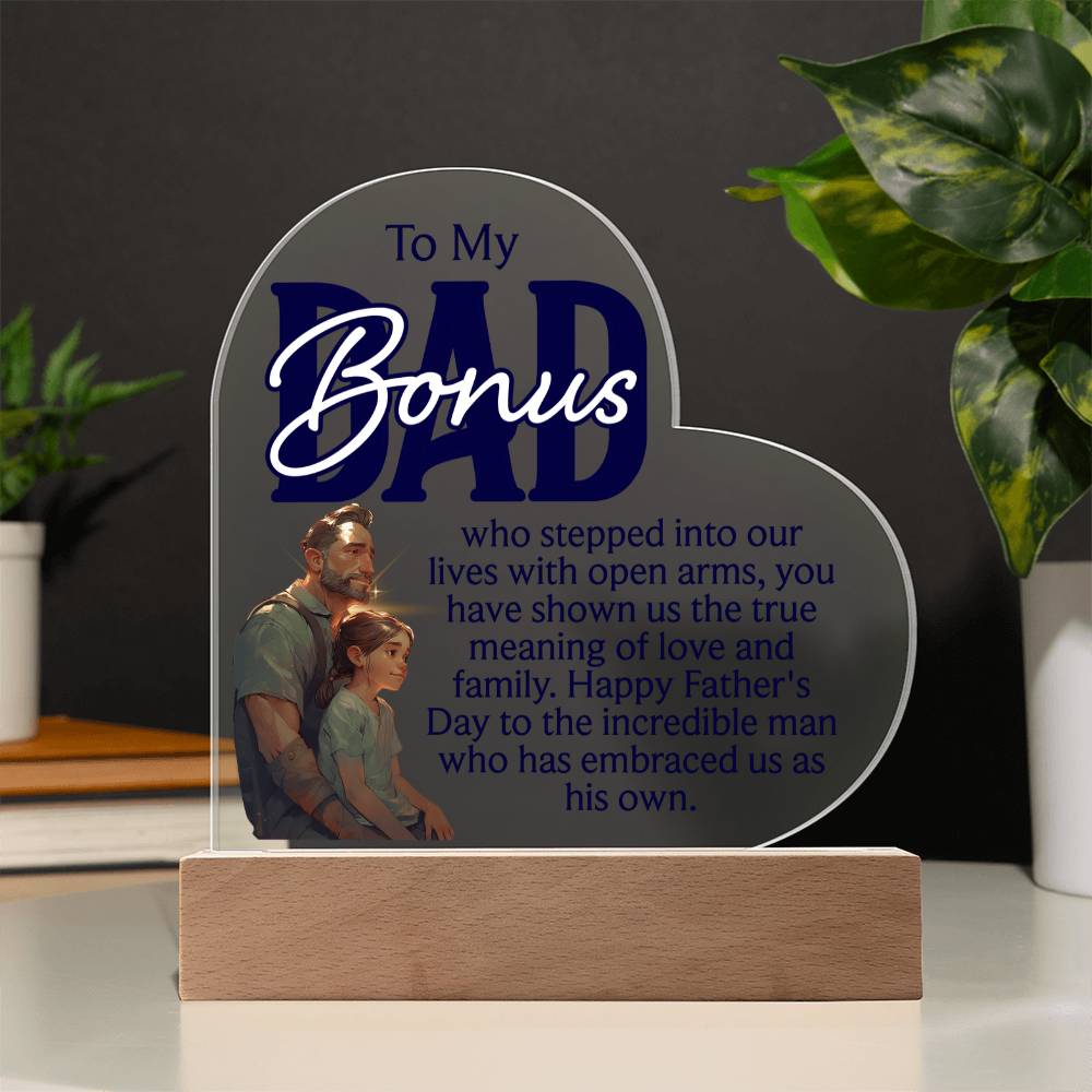 Acrylic Heart Plaque