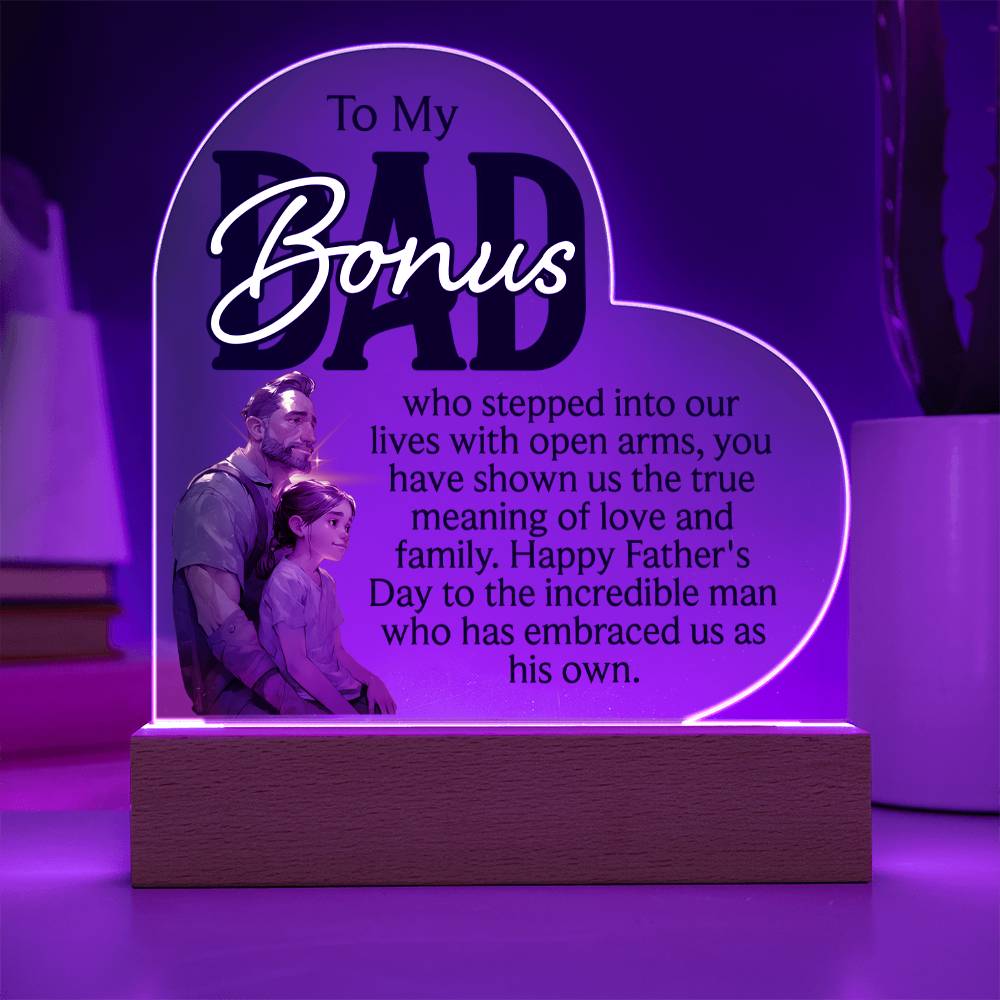 Acrylic Heart Plaque
