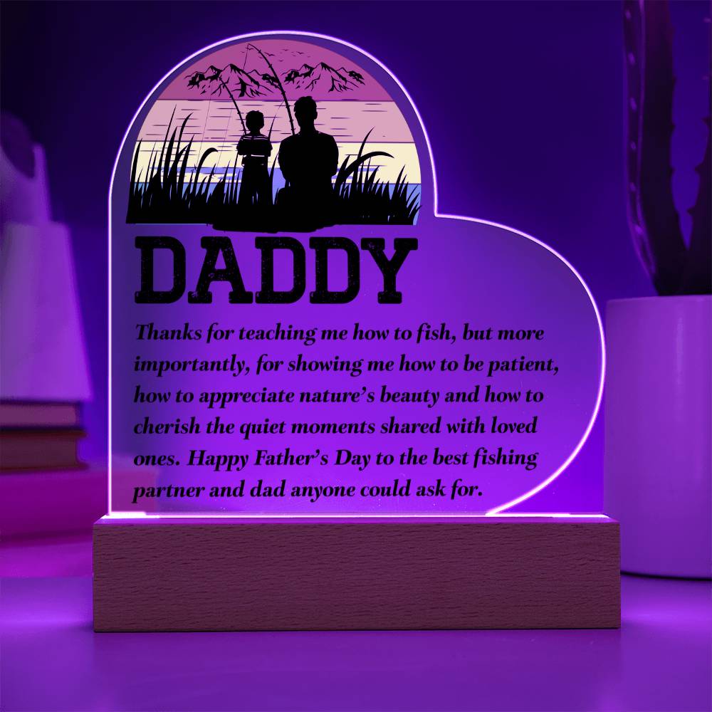 Acrylic Heart Plaque