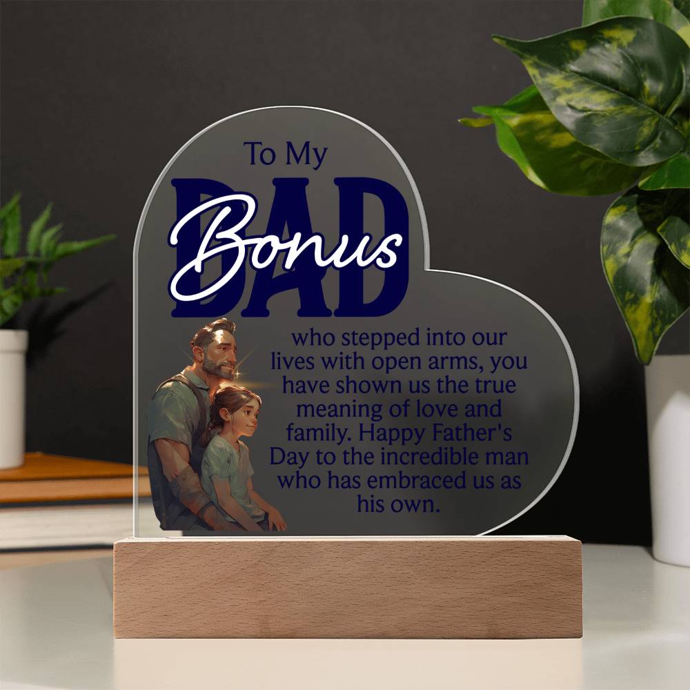 Acrylic Heart Plaque