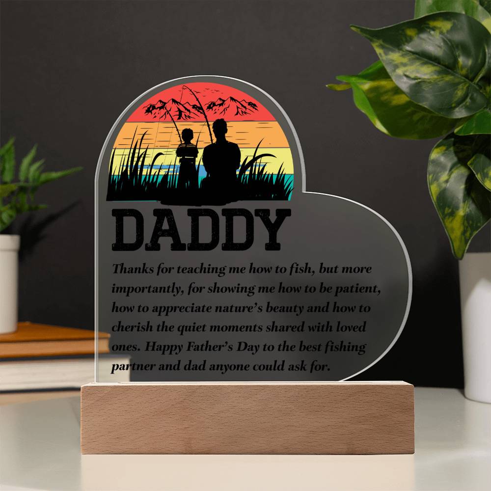 Acrylic Heart Plaque