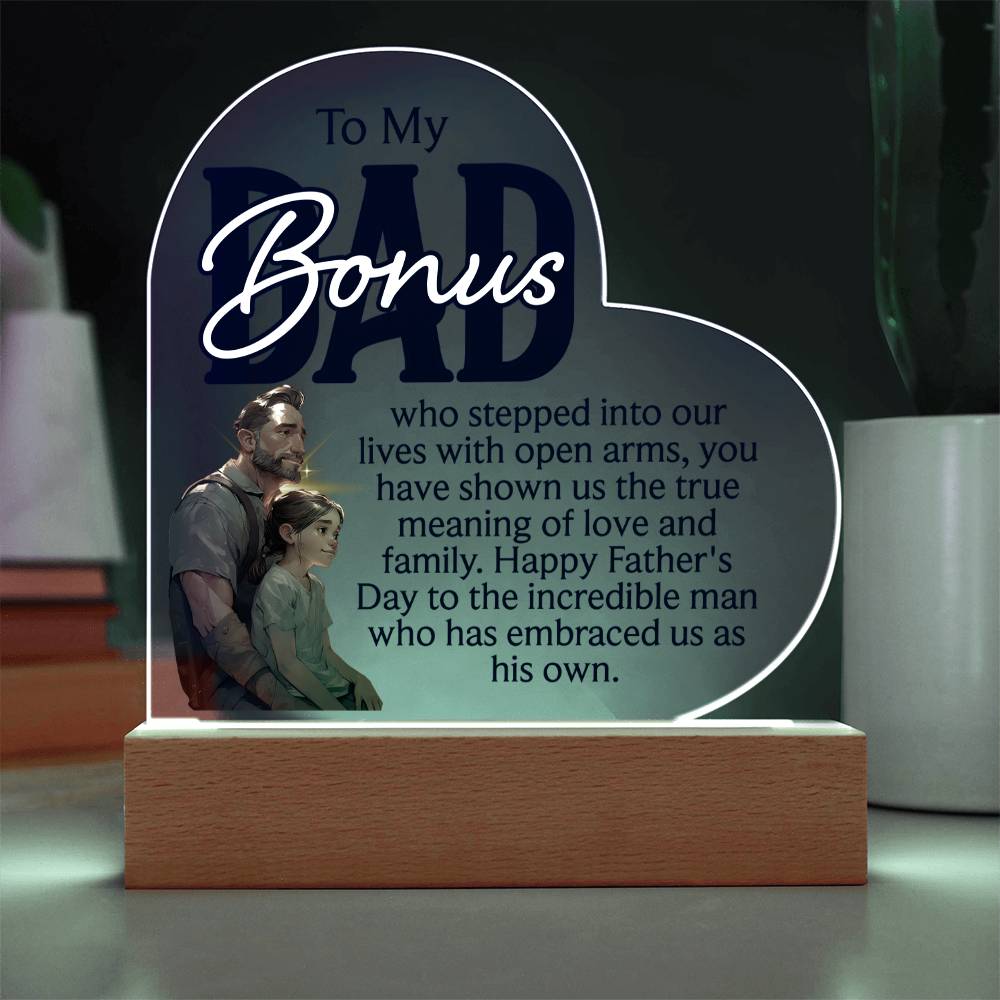 Acrylic Heart Plaque