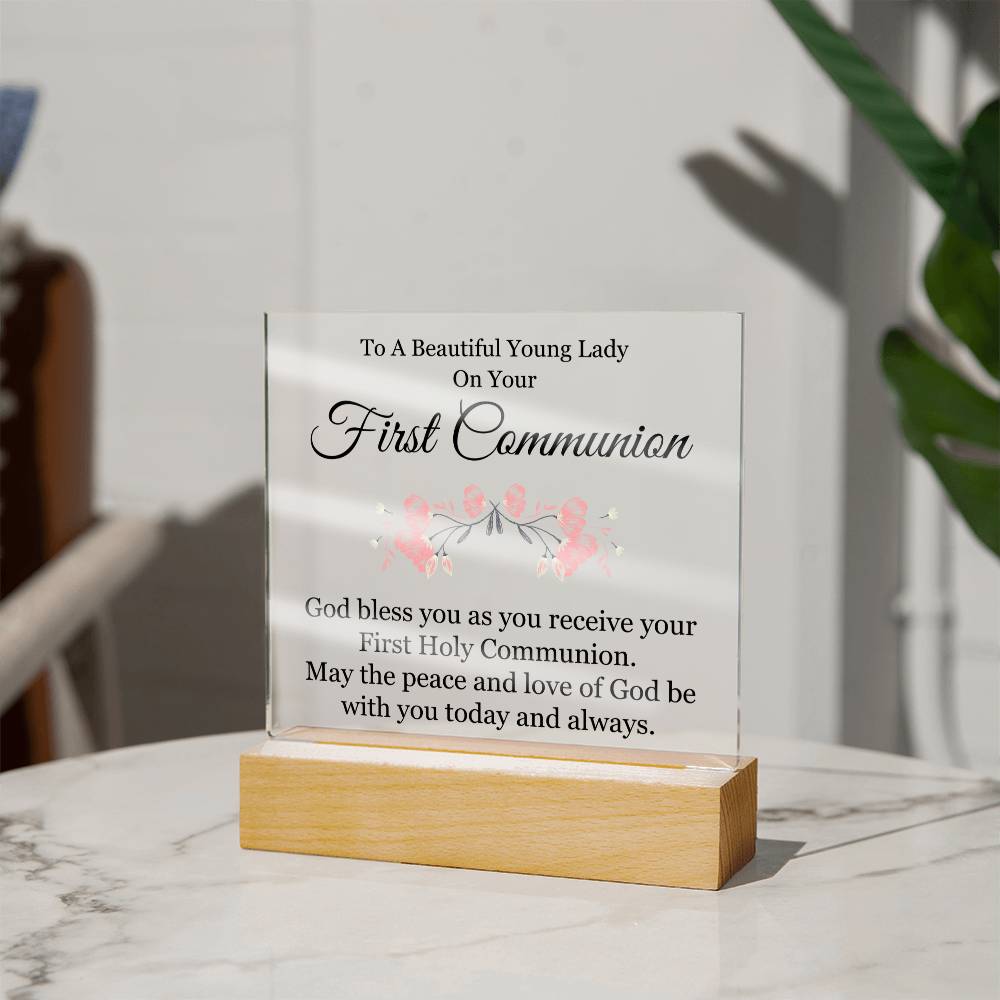 Acrylic Square Plaque