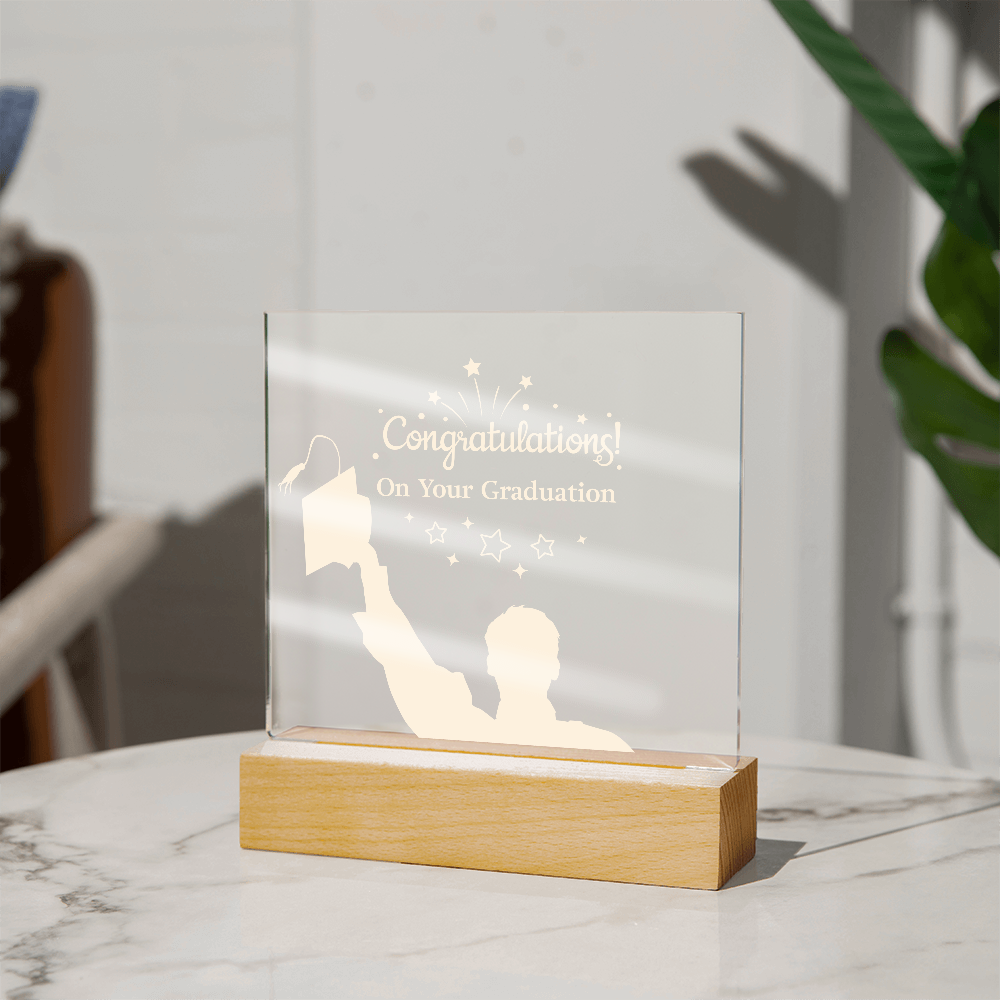 Acrylic Square Plaque