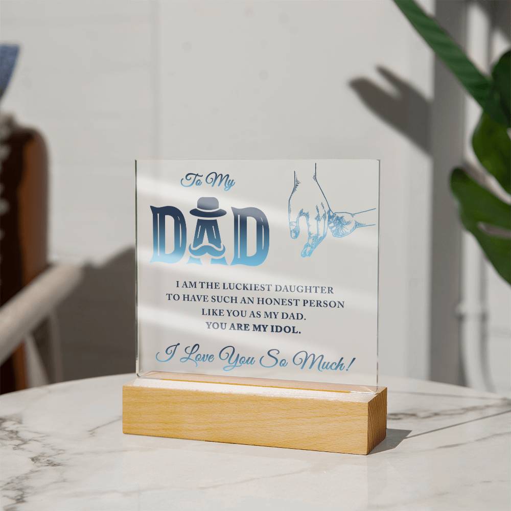 Acrylic Square Plaque