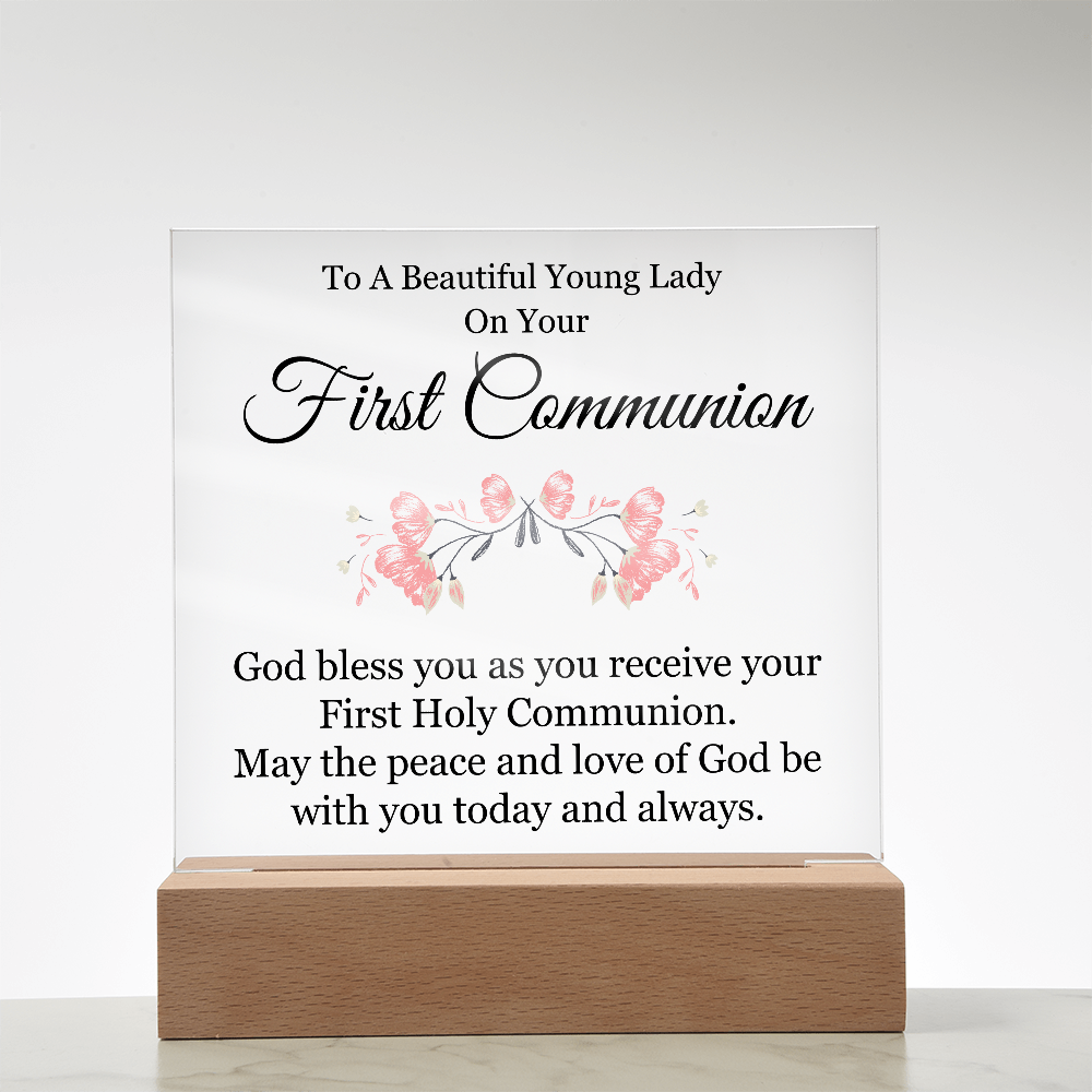 Acrylic Square Plaque