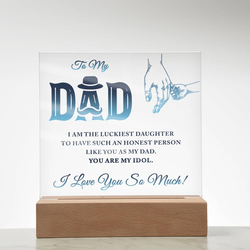 Acrylic Square Plaque