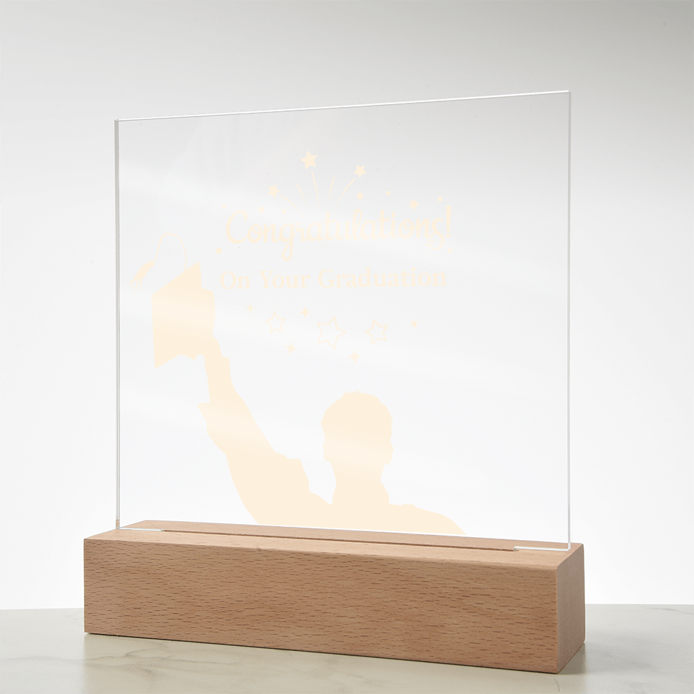 Acrylic Square Plaque