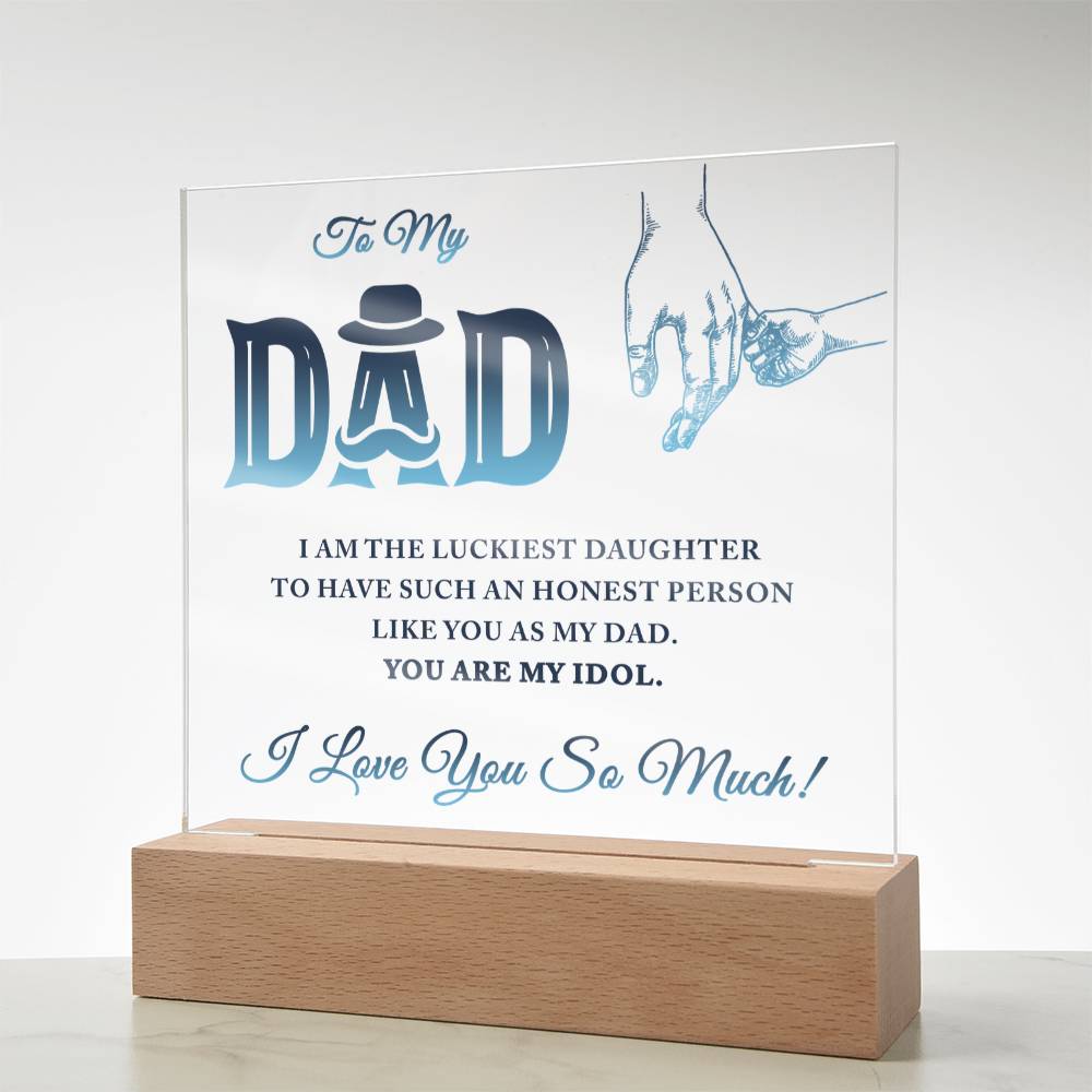 Acrylic Square Plaque