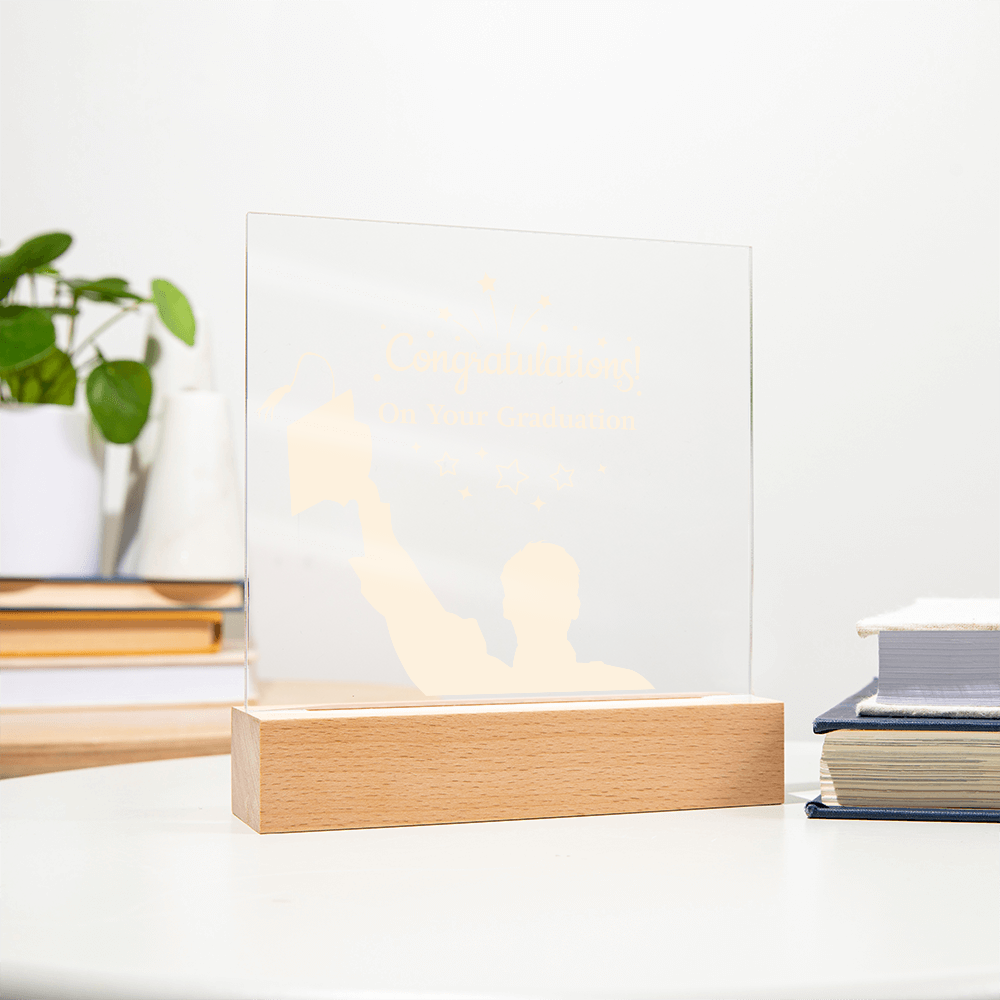 Acrylic Square Plaque
