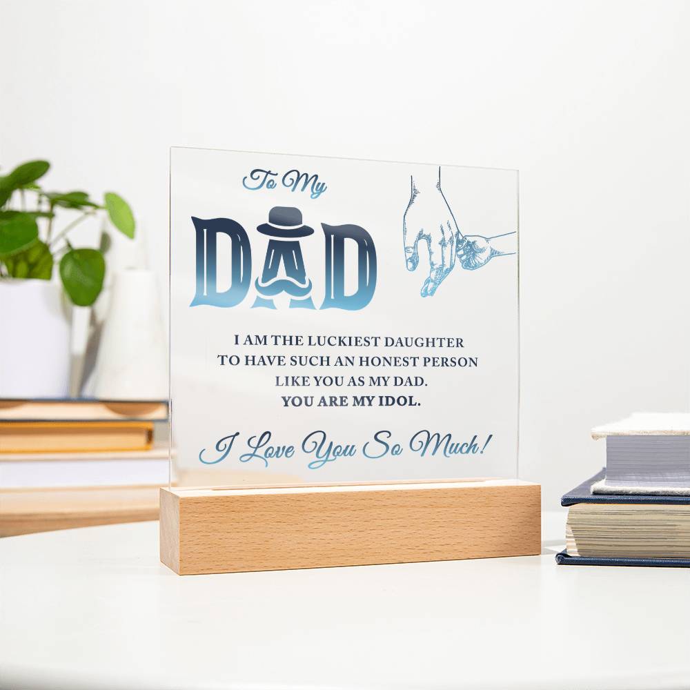 Acrylic Square Plaque