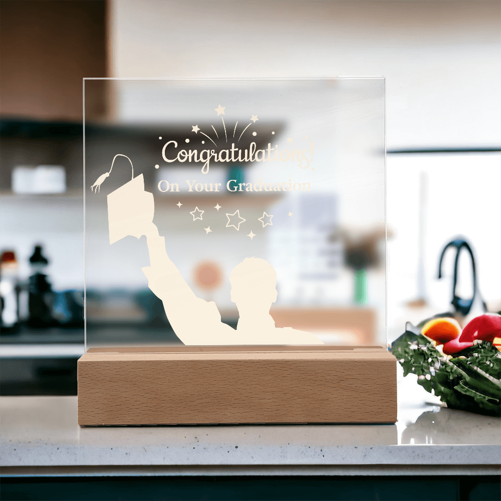Acrylic Square Plaque