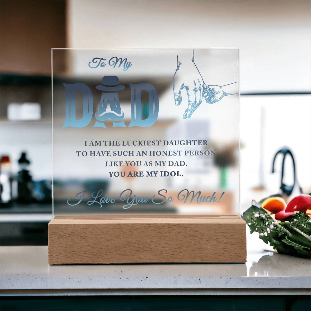 Acrylic Square Plaque