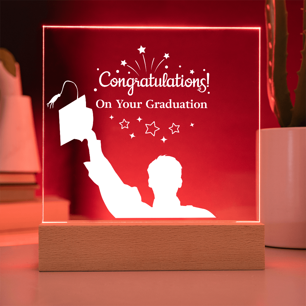 Acrylic Square Plaque