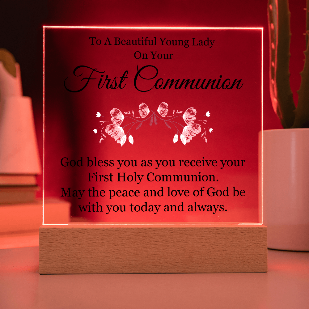 Acrylic Square Plaque