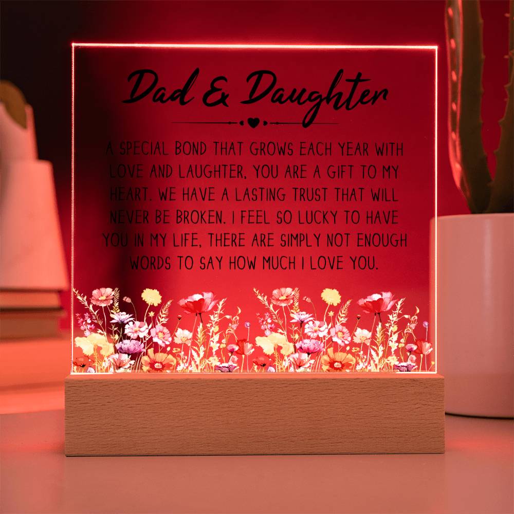 Acrylic Square Plaque