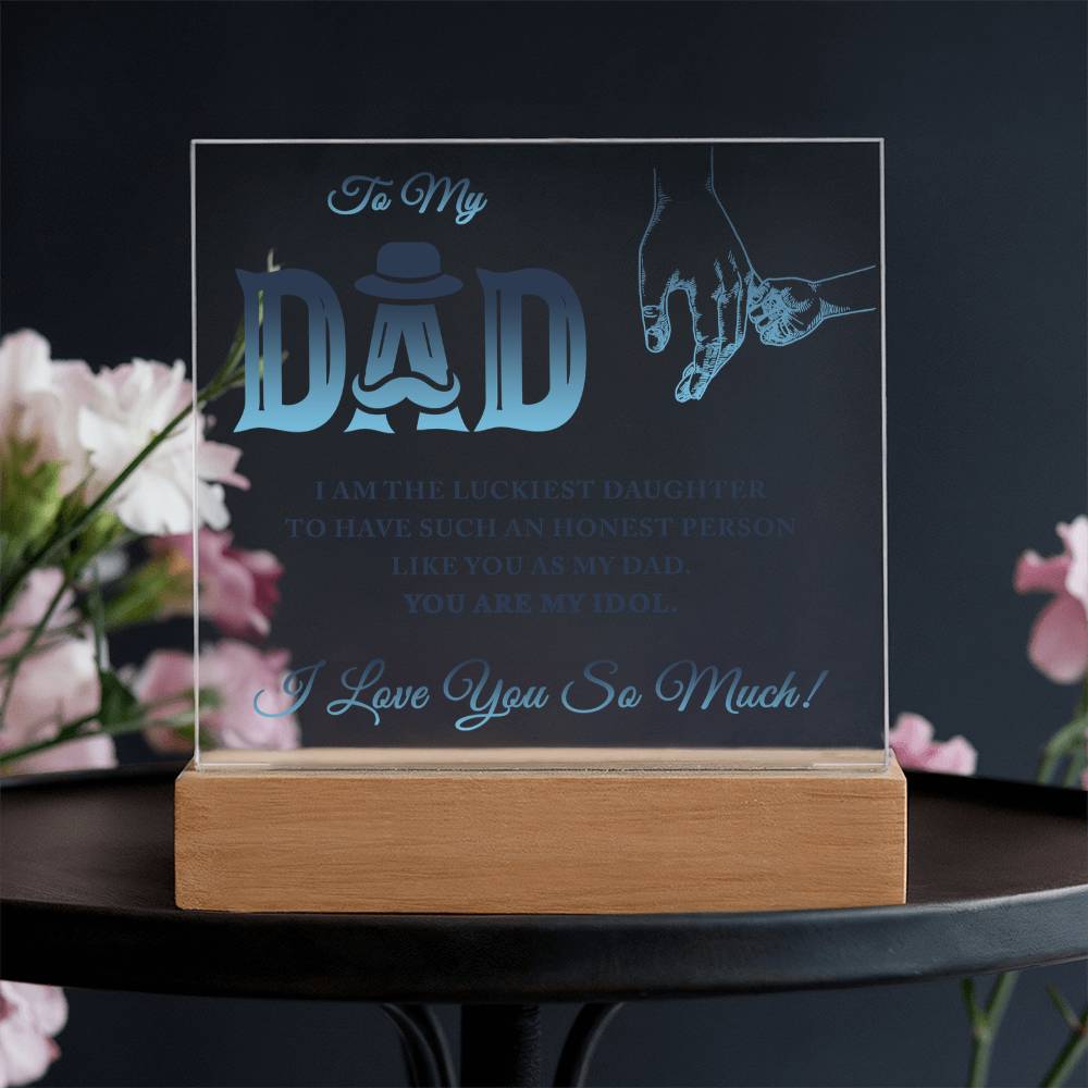 Acrylic Square Plaque