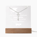 Today a Graduate Tomorrow a Leader Keepsake Acrylic & Graduation Cap Name Necklace Bundle