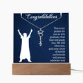 Keepsake Acrylic with Graduation Cap Name Necklace Bundle