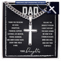 Personalized Cross - Cuban Link Chain