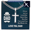 Personalized Cross - Cuban Link Chain