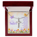 Artisan Cross Necklace - Snake Chain