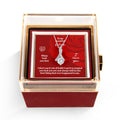To My Beautiful Wife Alluring Beauty - Rotating Rose Gift Box
