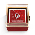 To My Beautiful Wife Forever Love - Rotating Rose Gift Box