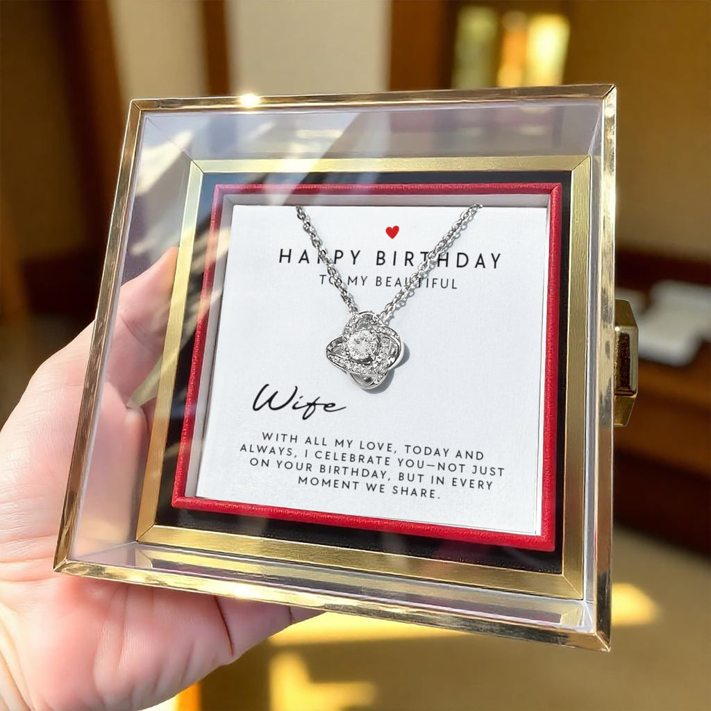 Love Knot - Rotating Rose Gift Box