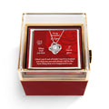 To My Beautiful Wife Love Knot - Rotating Rose Gift Box