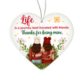Acrylic Heart Ornament Keepsake Gift