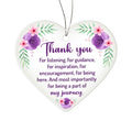 Acrylic Heart Ornament Keepsake Gift