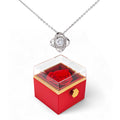 Love Knot - Rotating Rose Gift Box