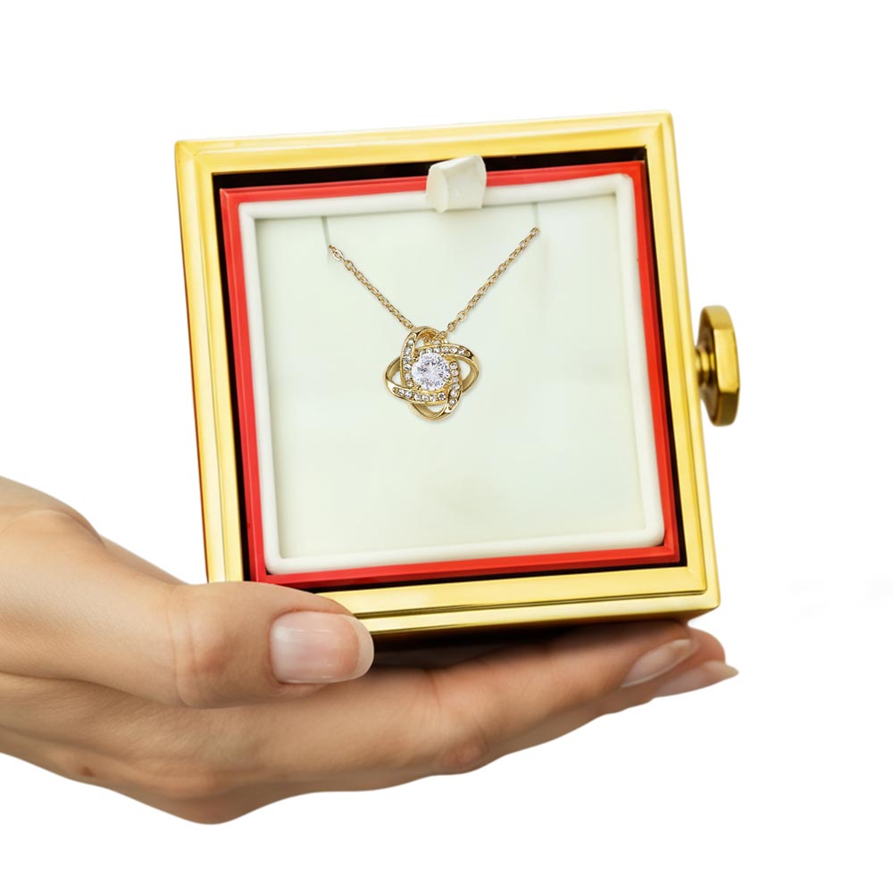 Love Knot - Rotating Rose Gift Box