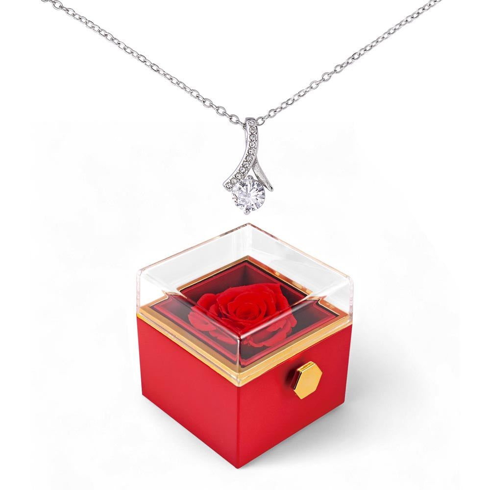 Alluring Beauty - Rotating Rose Gift Box