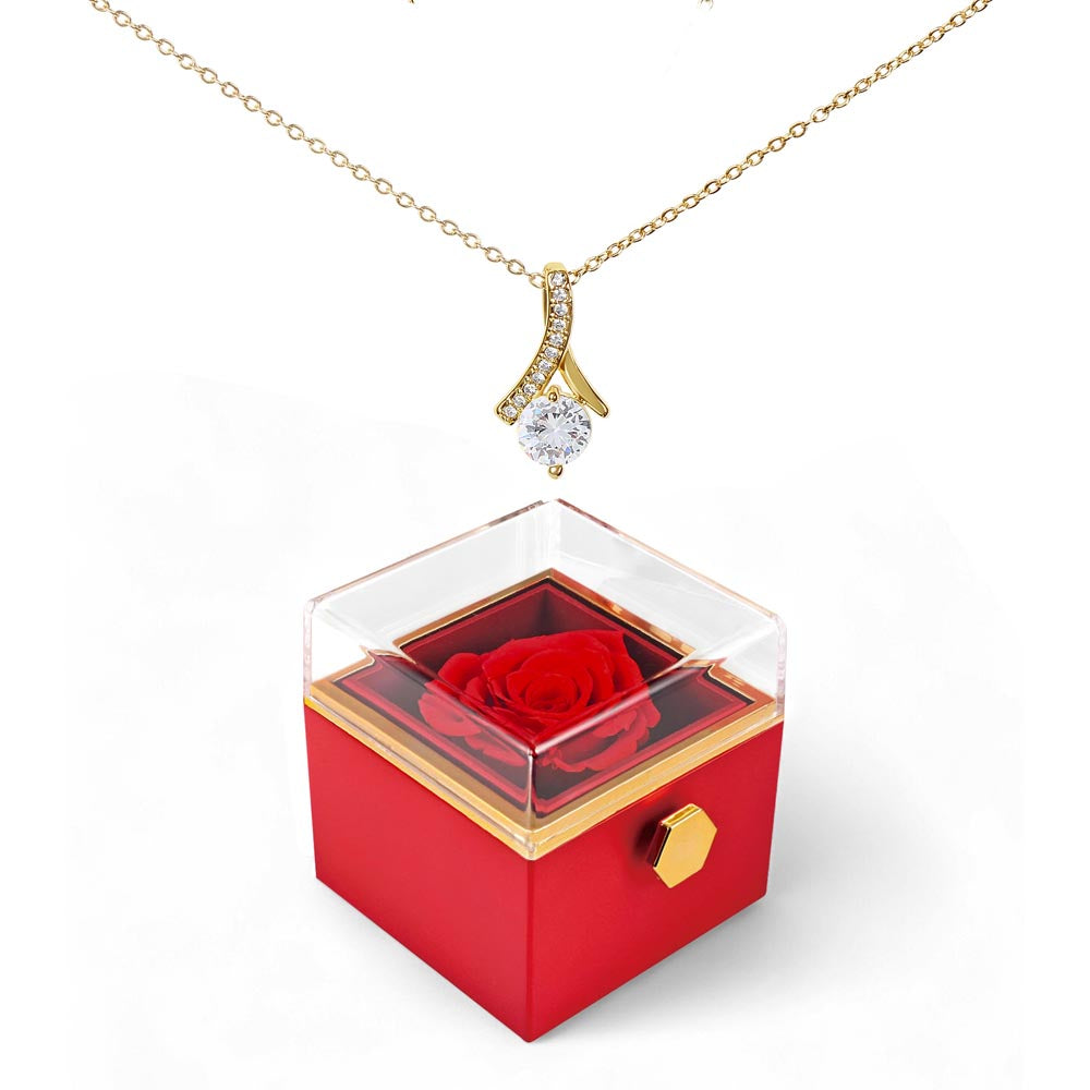 Alluring Beauty - Rotating Rose Gift Box