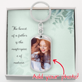 Buyer Upload Graphic Dog Tag Keychain