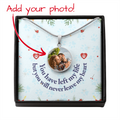 Memorial – Photo Circle Pendant Necklace