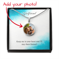 Girlfriend – Photo Circle Pendant Necklace